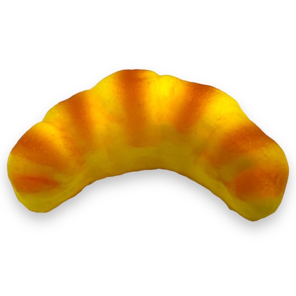 7pcs Fake French Croissant Bun Roll Slow Rise Squeezable Foam Bread Prop 4.5" - Picture 15 of 16